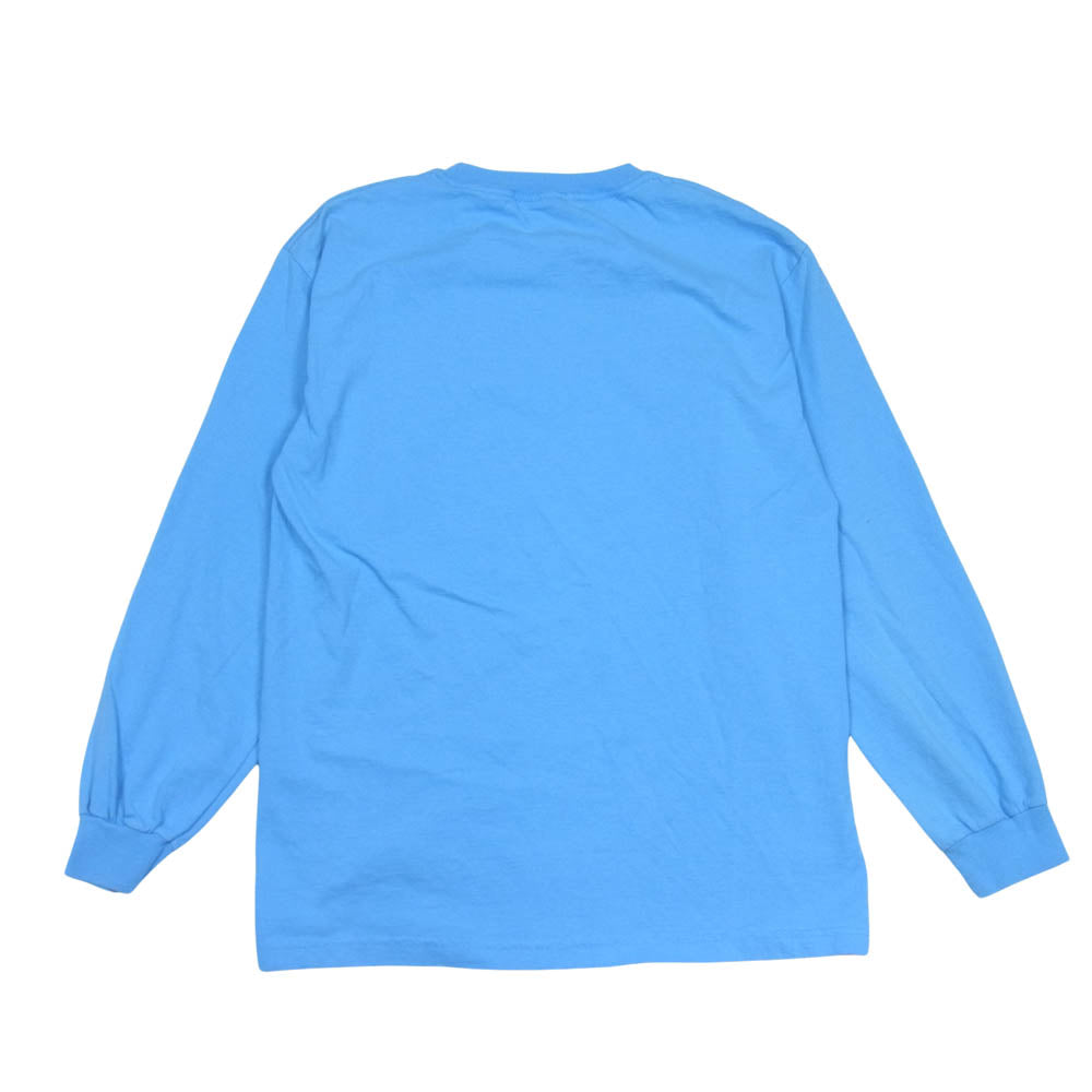 ファッキングオーサム L/S Tee 長袖Tシャツ ライトブルー系 M【中古】