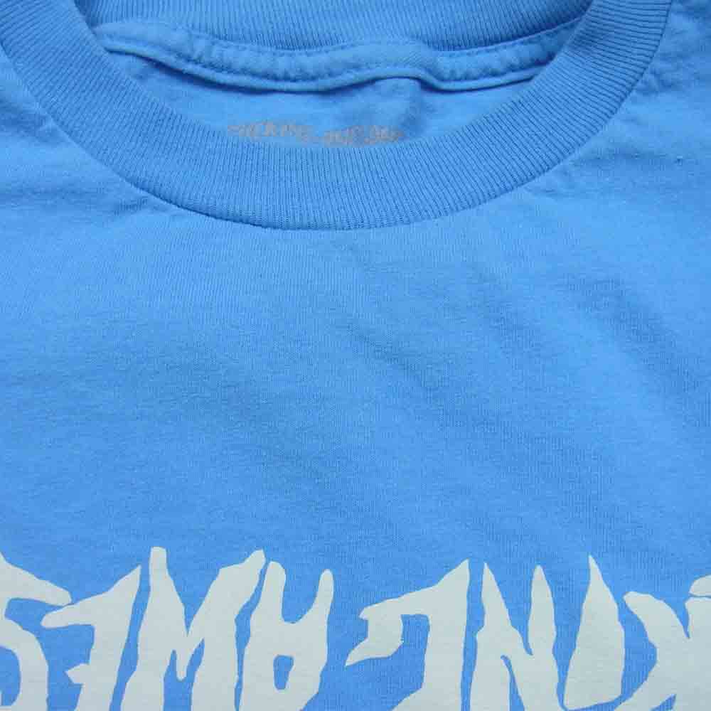 ファッキングオーサム L/S Tee 長袖Tシャツ ライトブルー系 M【中古】