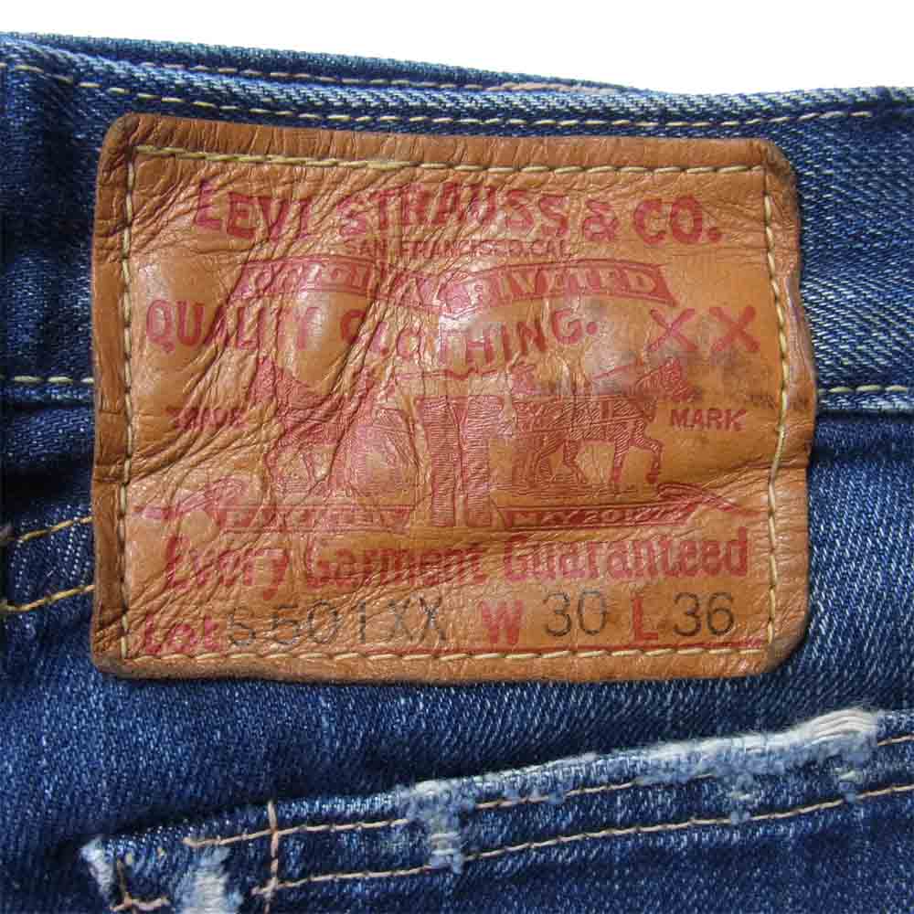 Levi's リーバイス 44501 LVC S501XX 1944 大戦モデル デニム パンツ インディゴブルー系 30【中古】
