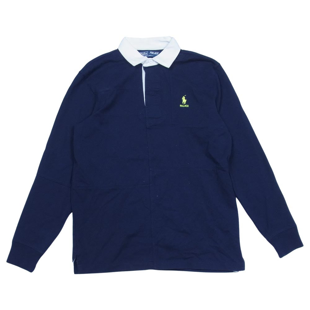 パレス × Polo Ralph Lauren ラルフ ローレン 長袖 シャツ ネイビー系 S【中古】
