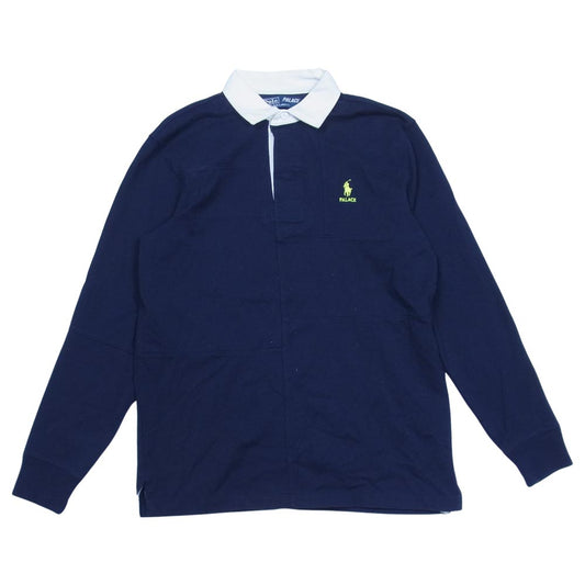 パレス × Polo Ralph Lauren ラルフ ローレン 長袖 シャツ ネイビー系 S【中古】