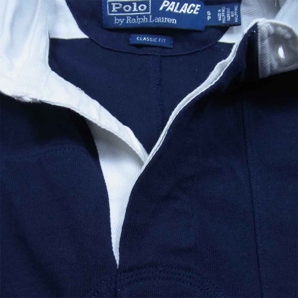 パレス × Polo Ralph Lauren ラルフ ローレン 長袖 シャツ ネイビー系 S【中古】