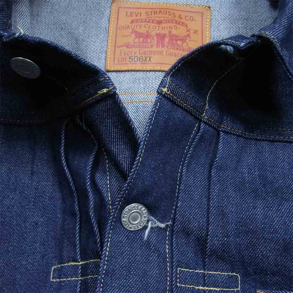 Levi's リーバイス 70506-0024 LVC 1936 TYPE 1 Jacket 1st タイプ デニム ジャケット インディゴブルー系 38【美品】【中古】