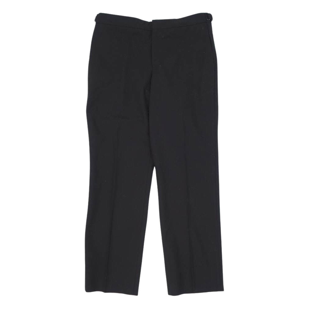 BALENCIAGA バレンシアガ 国内正規品 375884 TMI10 ウール 2B セットアップ テーラードジャケット スラックスパンツ ブラック系 46【中古】