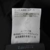 BALENCIAGA バレンシアガ 国内正規品 375884 TMI10 ウール 2B セットアップ テーラードジャケット スラックスパンツ ブラック系 46【中古】