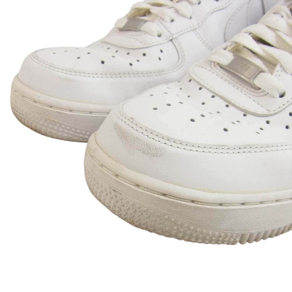 NIKE ナイキ 315122-111 AIR FORCE 1 '07 エアフォース 1 '07  ホワイト系 26.5cm【中古】