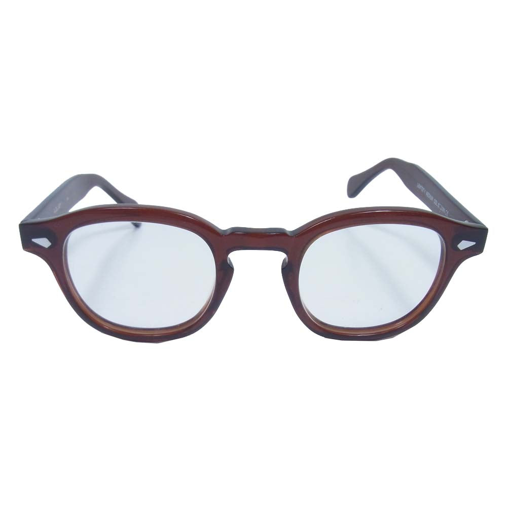 モスコット LEMTOSH レムトッシュ 眼鏡 メガネ 度入り ブラウン系【中古】