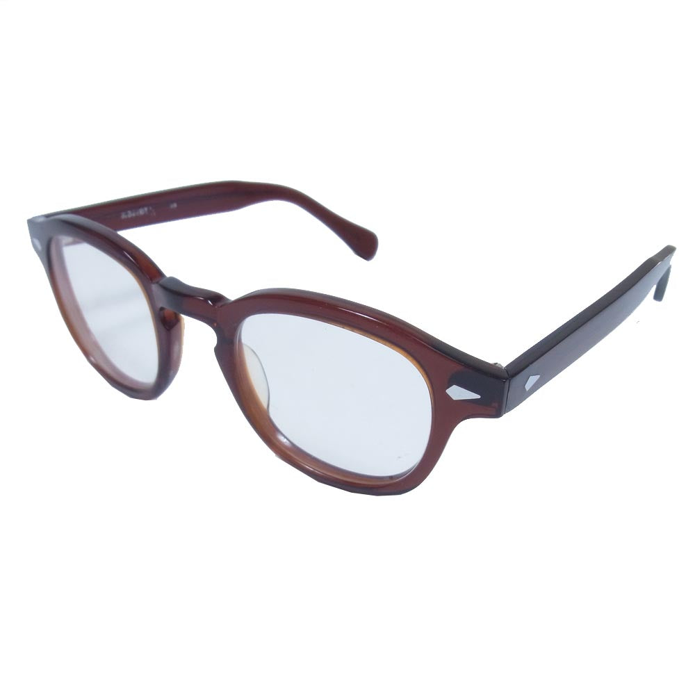 モスコット LEMTOSH レムトッシュ 眼鏡 メガネ 度入り ブラウン系【中古】