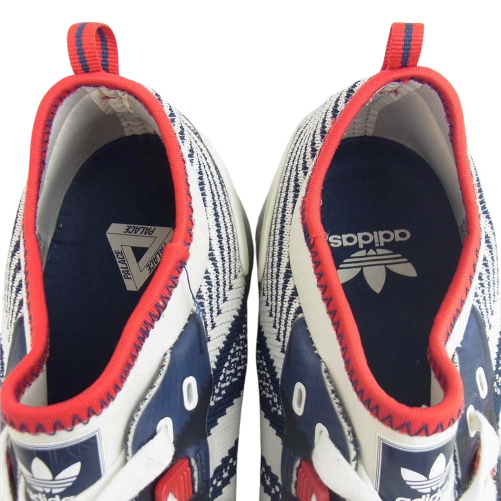 adidas アディダス BB3396 × Palace EQUIPMENT EQT パレス エキップメント ネイビー/白/赤系 26.5cm【中古】