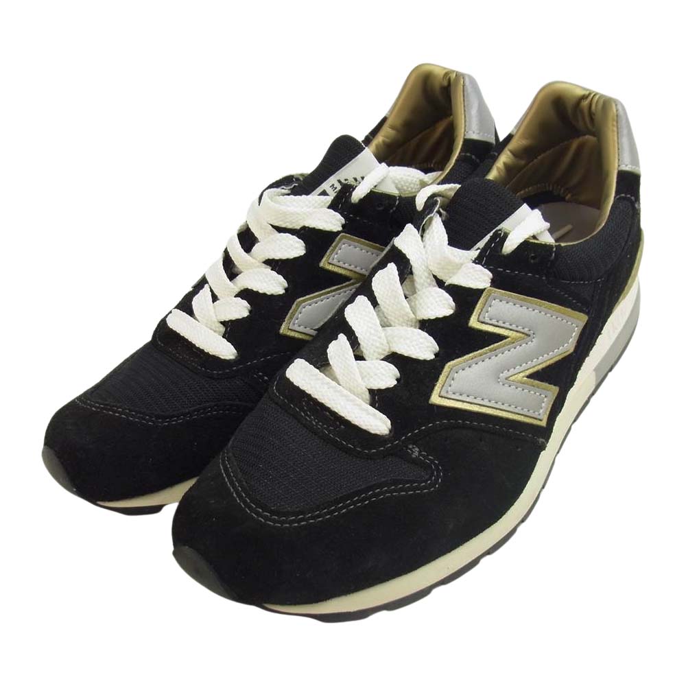 NEW BALANCE ニューバランス ML996EK MADE IN USA アメリカ製 30周年 Anniversary アニバーサリーモデル 996 ML996EK ブラック系 26.5cm【中古】