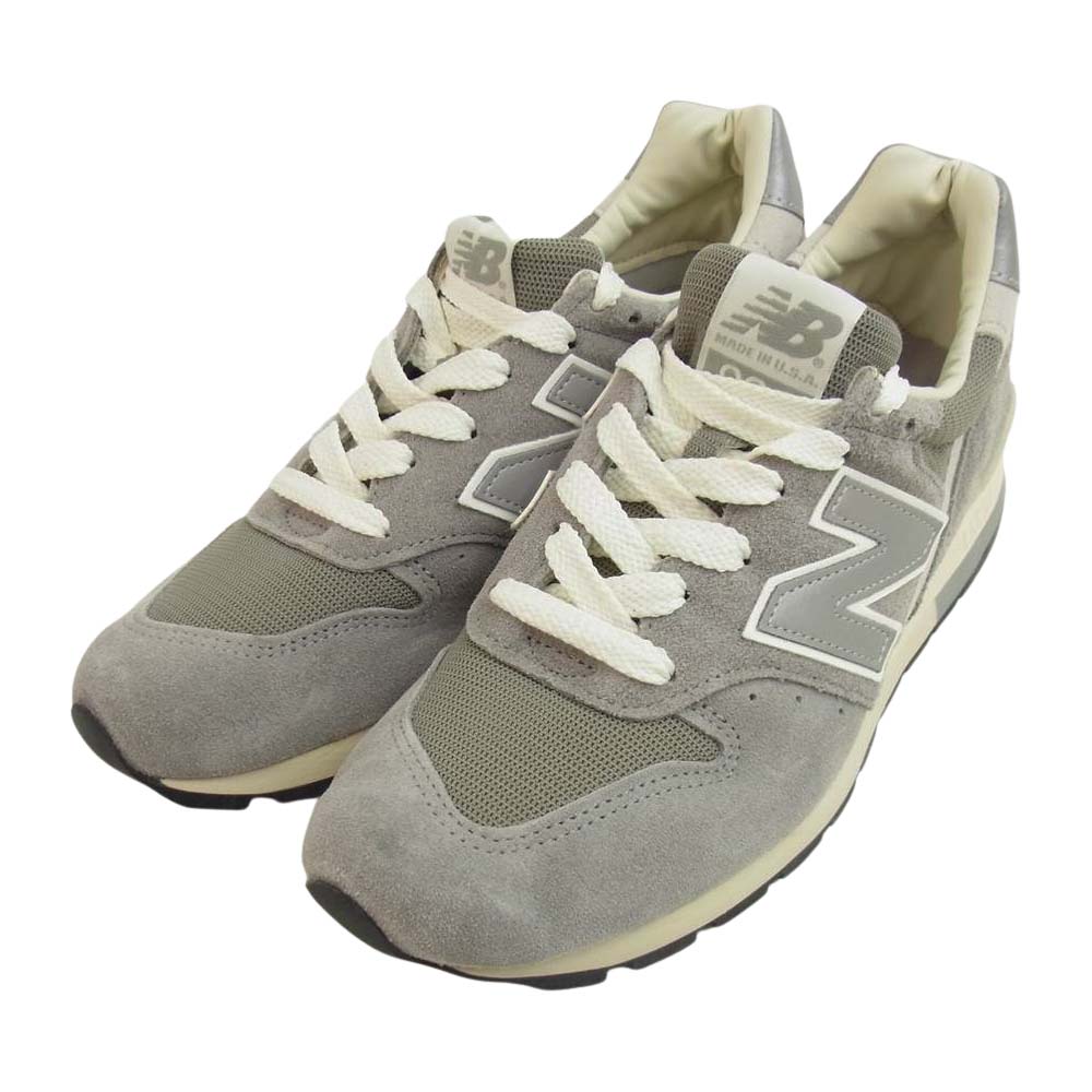 NEW BALANCE ニューバランス ML996DK MADE IN USA アメリカ製 30th anniversary 30周年 Dワイズ 996 ML996DK グレー系 26.5cm【美品】【中古】