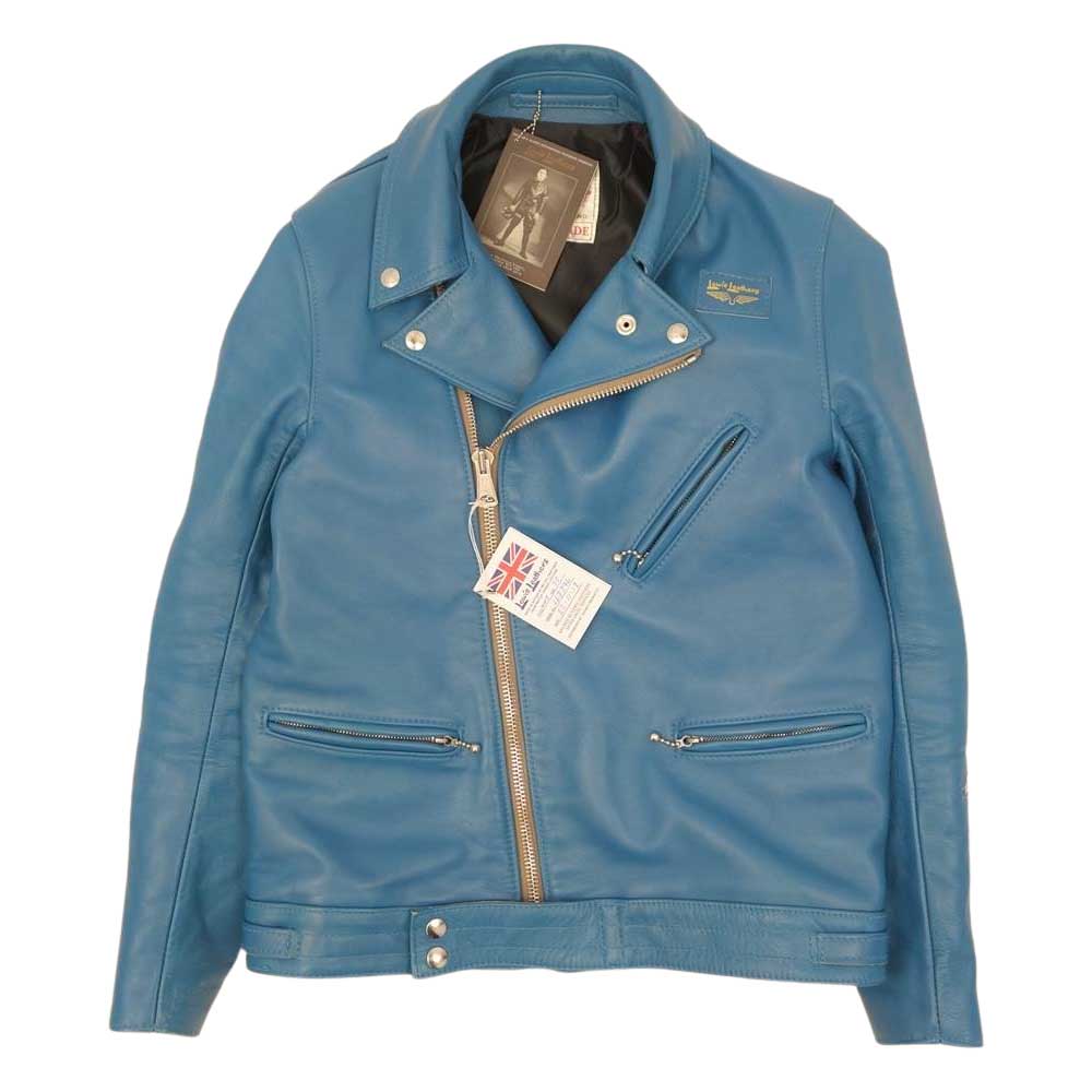 Lewis Leathers ルイスレザー 441T CYCLONE TIGHT FIT ヴィンテージターコイズ ホースハイド サイクロン タイトフィット ブルー系 38【中古】