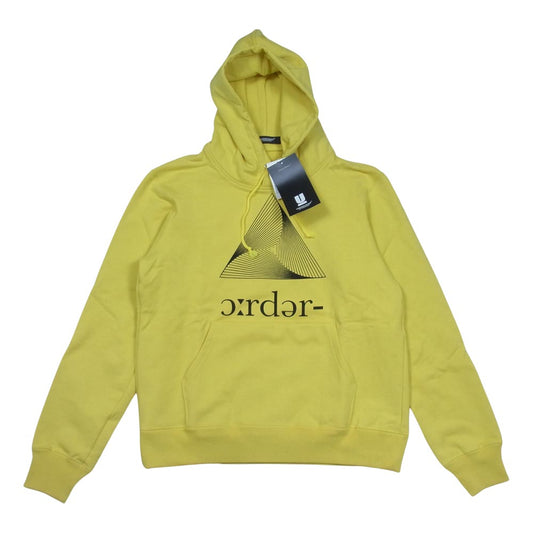 UNDERCOVER アンダーカバー 18SS UCV4815-2 Telescope Hoodie テレスコープ フーディ プリント プルオーバー パーカー イエロー系 3【新古品】【未使用】【中古】