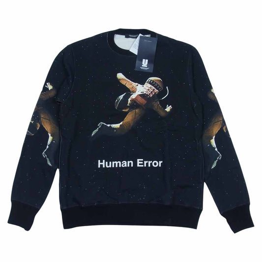 UNDERCOVER アンダーカバー 18AW UCV4802-2 2001 Space Odyssey 2001年 宇宙の旅 スウェット クルーネック ブラック系 3【新古品】【未使用】【中古】