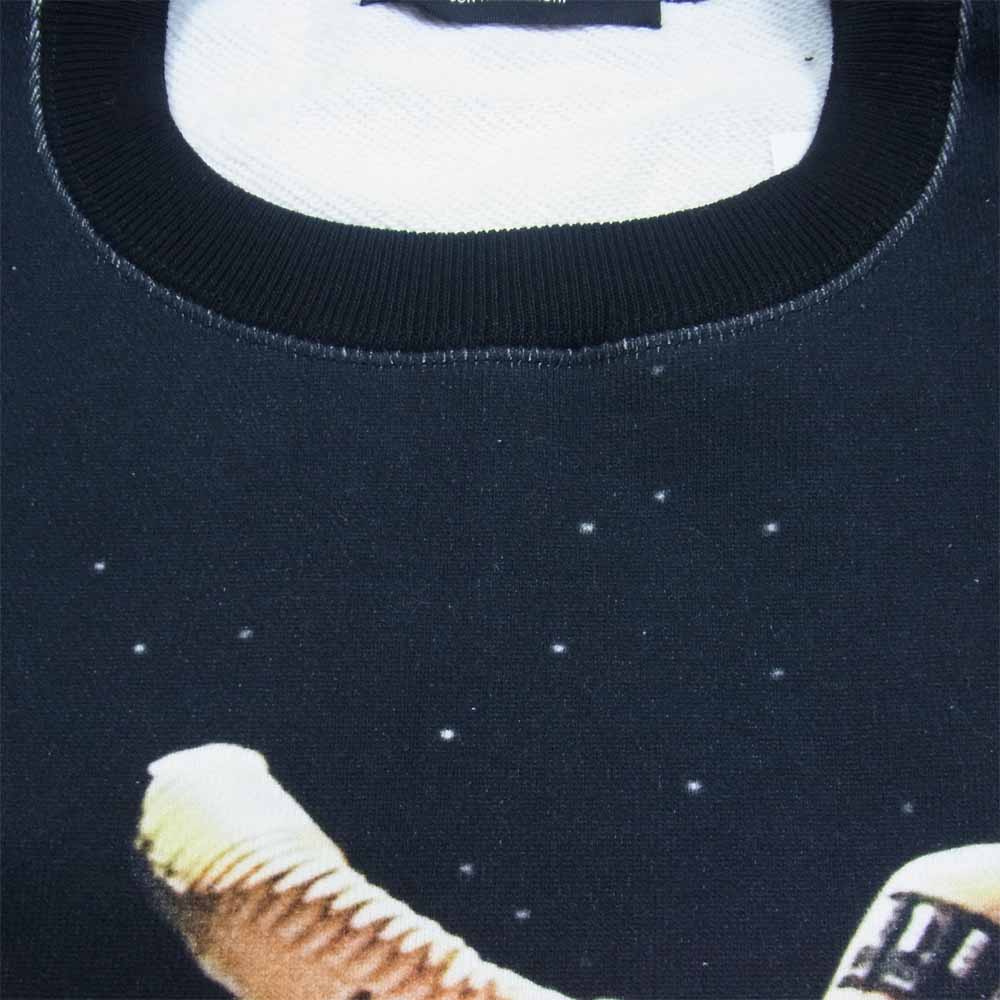 UNDERCOVER アンダーカバー 18AW UCV4802-2 2001 Space Odyssey 2001年 宇宙の旅 スウェット クルーネック ブラック系 3【新古品】【未使用】【中古】