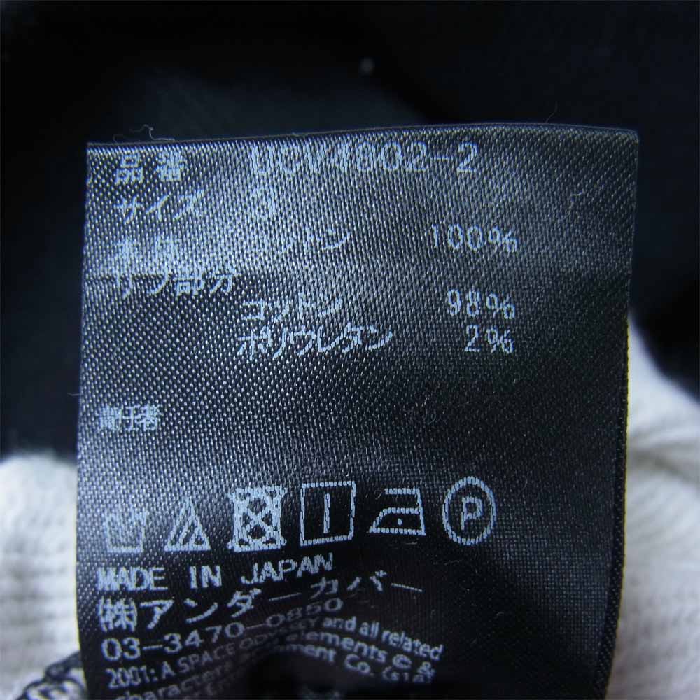 UNDERCOVER アンダーカバー 18AW UCV4802-2 2001 Space Odyssey 2001年 宇宙の旅 スウェット クルーネック ブラック系 3【新古品】【未使用】【中古】