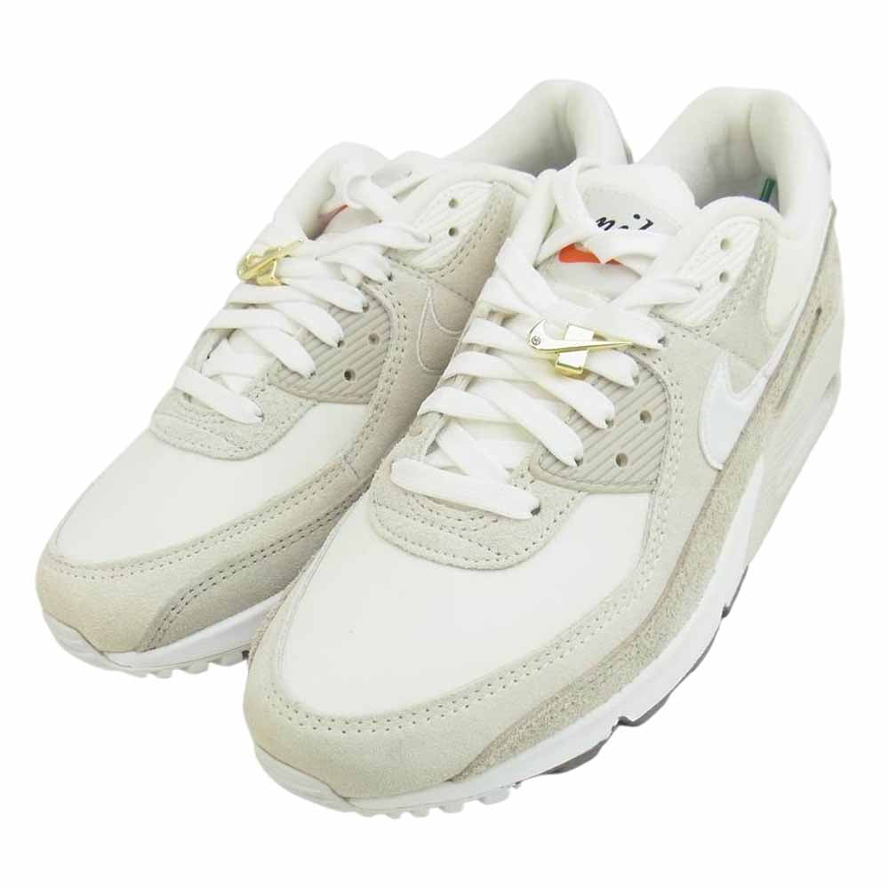 NIKE ナイキ AIR MAX 90 SE DB0636-100 エア マックス スニーカー ベージュ系【美品】【中古】