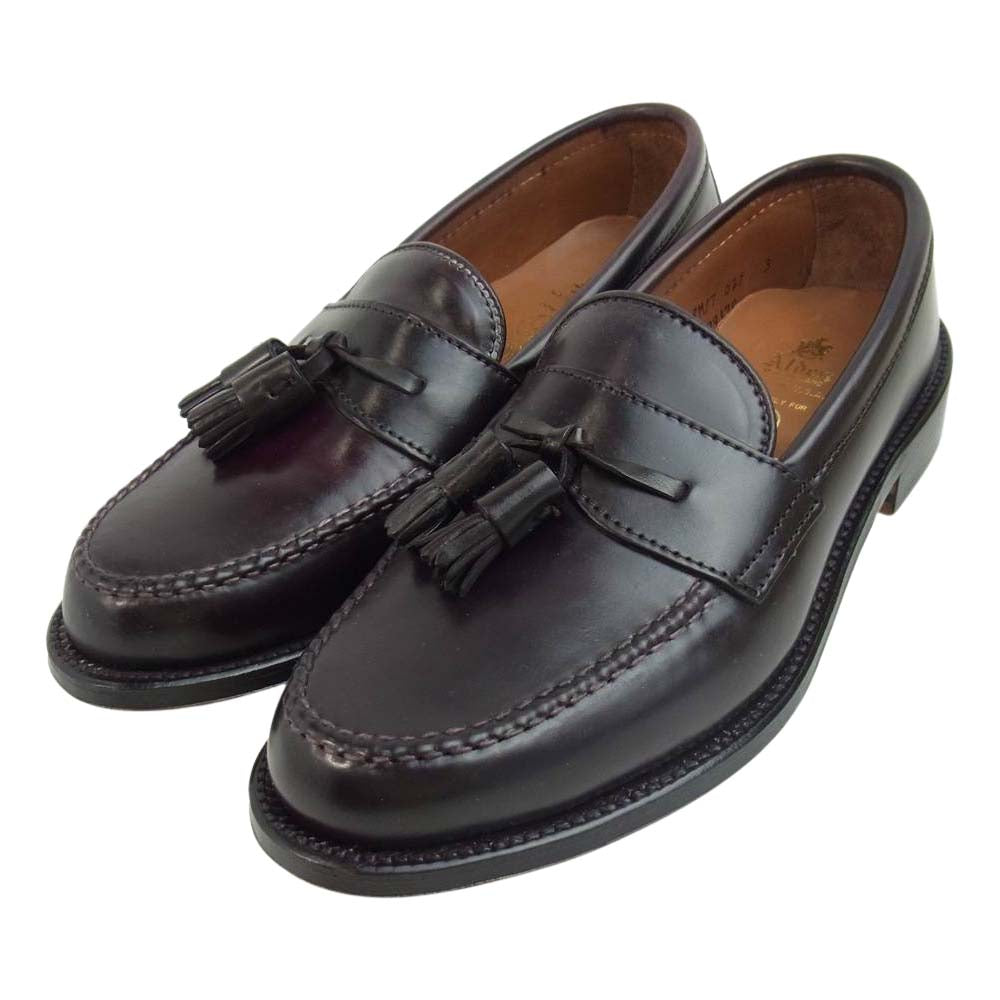 ALDEN オールデン BEAUTY & YOUTH別注 99170 コードバン タッセルローファー バーガンディー 6.5D  ブラック系 6 1/2 D【新古品】【未使用】【中古】