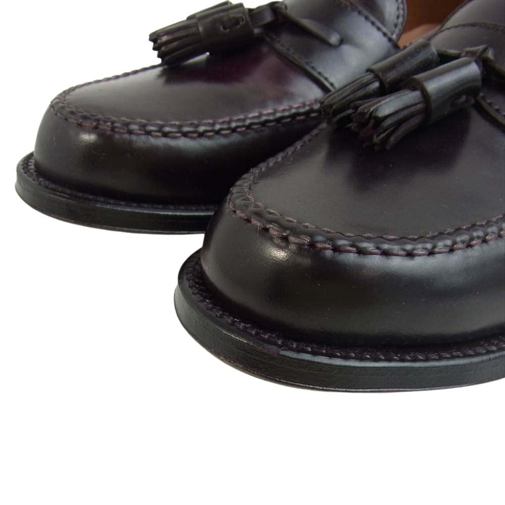 ALDEN オールデン BEAUTY & YOUTH別注 99170 コードバン タッセルローファー バーガンディー 6.5D  ブラック系 6 1/2 D【新古品】【未使用】【中古】