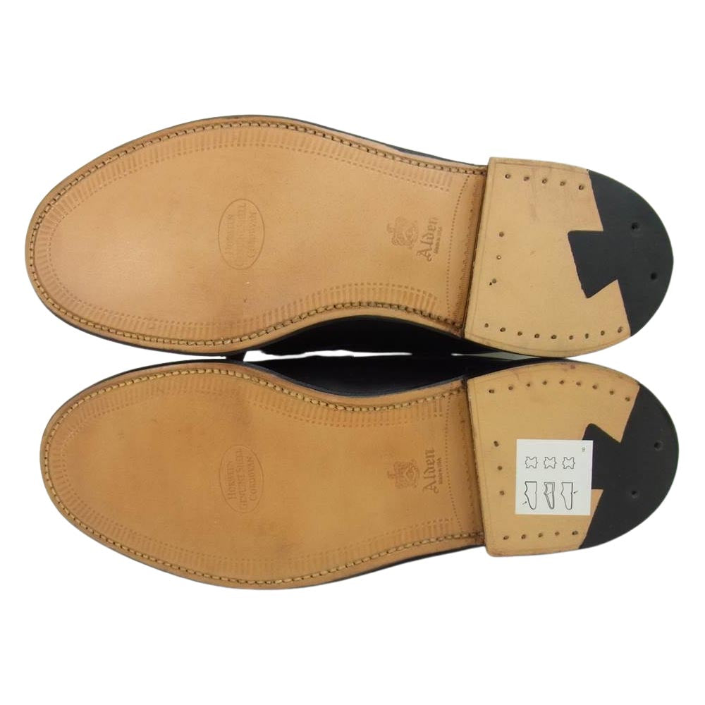 ALDEN オールデン BEAUTY & YOUTH別注 99170 コードバン タッセルローファー バーガンディー 6.5D  ブラック系 6 1/2 D【新古品】【未使用】【中古】