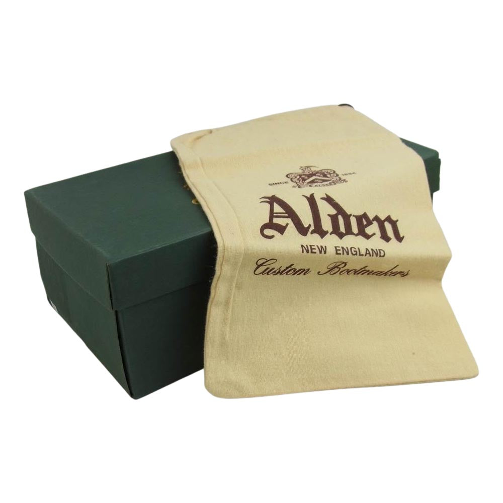 ALDEN オールデン BEAUTY & YOUTH別注 99170 コードバン タッセルローファー バーガンディー 6.5D  ブラック系 6 1/2 D【新古品】【未使用】【中古】