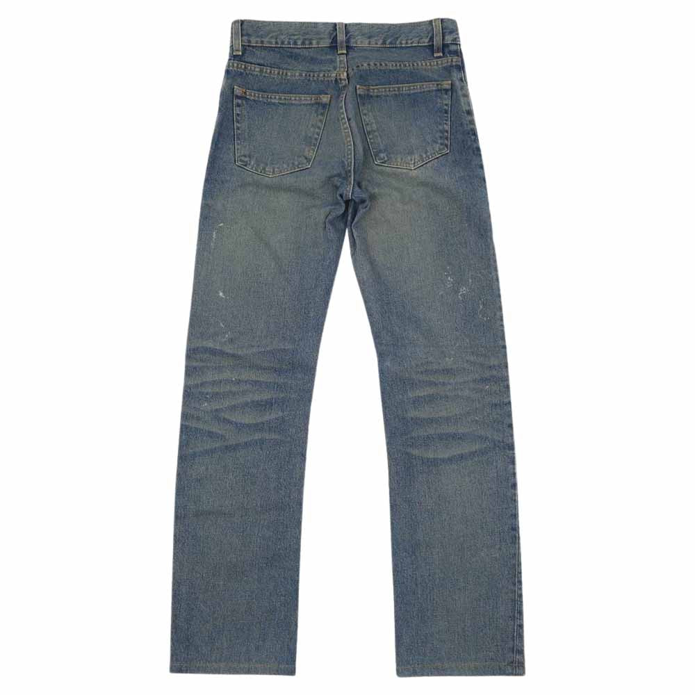 HELMUT LANG ヘルムートラング HELMUT LANG jeans 国内正規品 バスストップタグ 90S 後期 ペイント加工 デニムパンツ インディゴブルー系 27【中古】