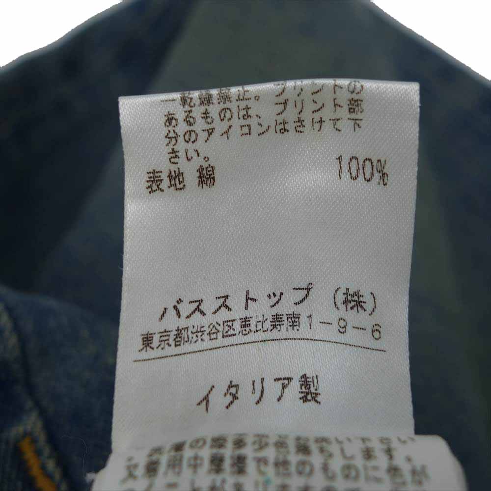 HELMUT LANG ヘルムートラング HELMUT LANG jeans 国内正規品 バスストップタグ 90S 後期 ペイント加工 デニムパンツ インディゴブルー系 27【中古】