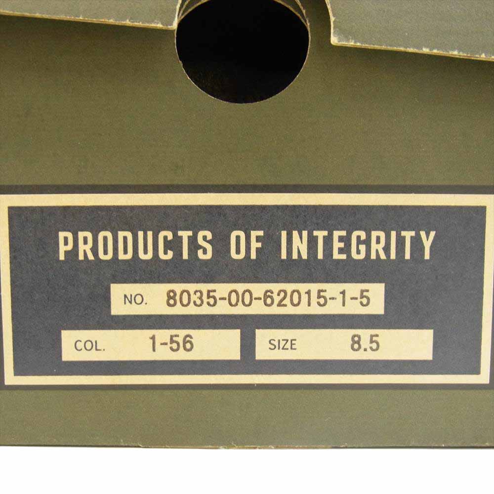 Nigel Cabourn ナイジェルケーボン ARMY TRAINERS  アーミートレーナー ハイカット スニーカー グリーン系 8.5【中古】
