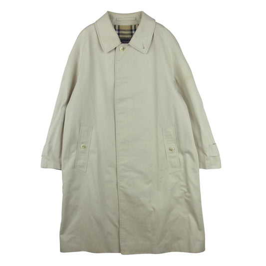 BURBERRY バーバリー Burberrys バーバリーズ 70's REGD Rタグ ヴィンテージ オールド 英国製 ステンカラー コート ベージュ系 46【中古】