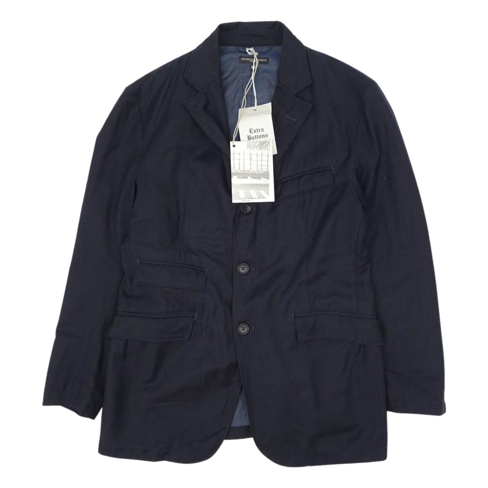 Engineered Garments エンジニアードガーメンツ Andover Jacket WOOL 4ポケット 3B テーラード アンドーバー ジャケット ウール ネイビー ダークネイビー系 XS【美品】【中古】