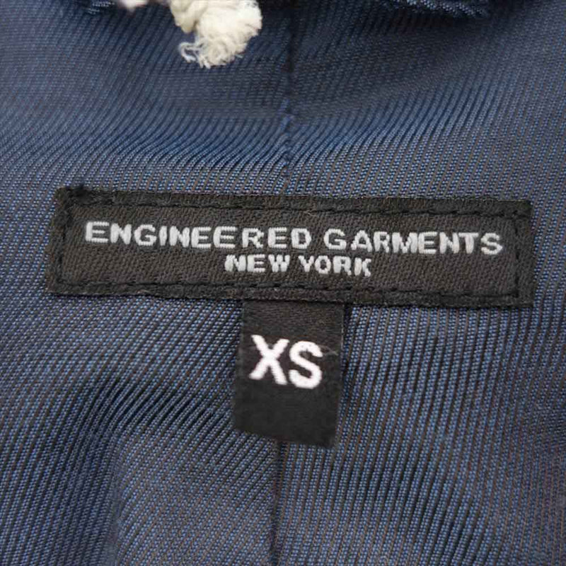 Engineered Garments エンジニアードガーメンツ Andover Jacket WOOL 4ポケット 3B テーラード アンドーバー ジャケット ウール ネイビー ダークネイビー系 XS【美品】【中古】