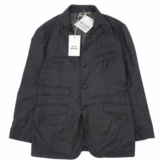 Engineered Garments エンジニアードガーメンツ Andover Jacket WOOL 4ポケット 3B テーラード アンドーバー ジャケット ウール グレー グレー系 XS【美品】【中古】