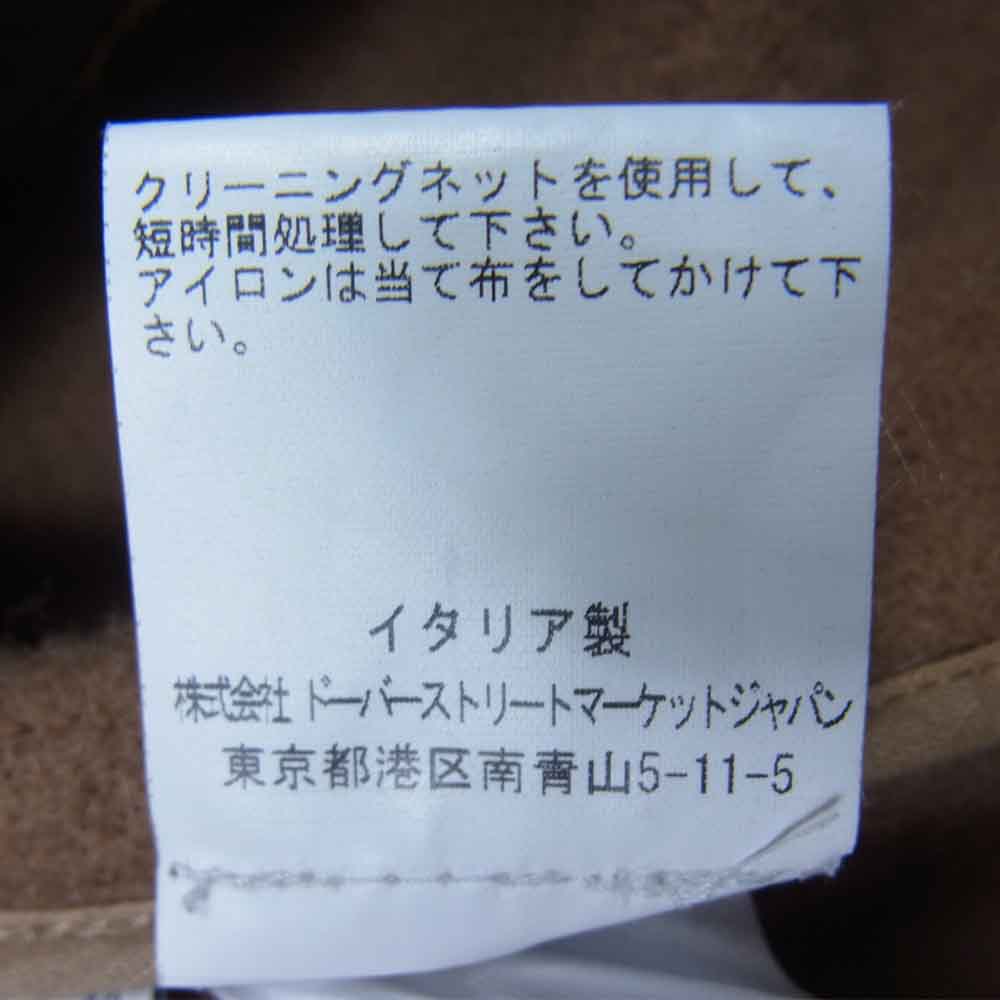 ジェイダブリューアンダーソン イタリア製 国内正規品 ドーバーストリートマーケットタグ CO00718F 205/185 VAMEL ヴァージンウール ダッフルコート ブラウン系 34【中古】