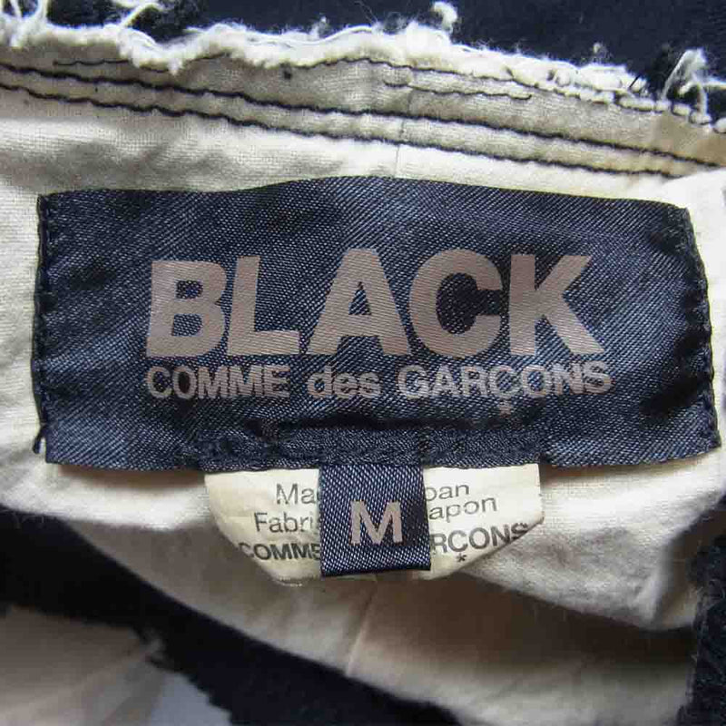 美品 COMME des GARCONS ノーカラージャケット デニムジャケット