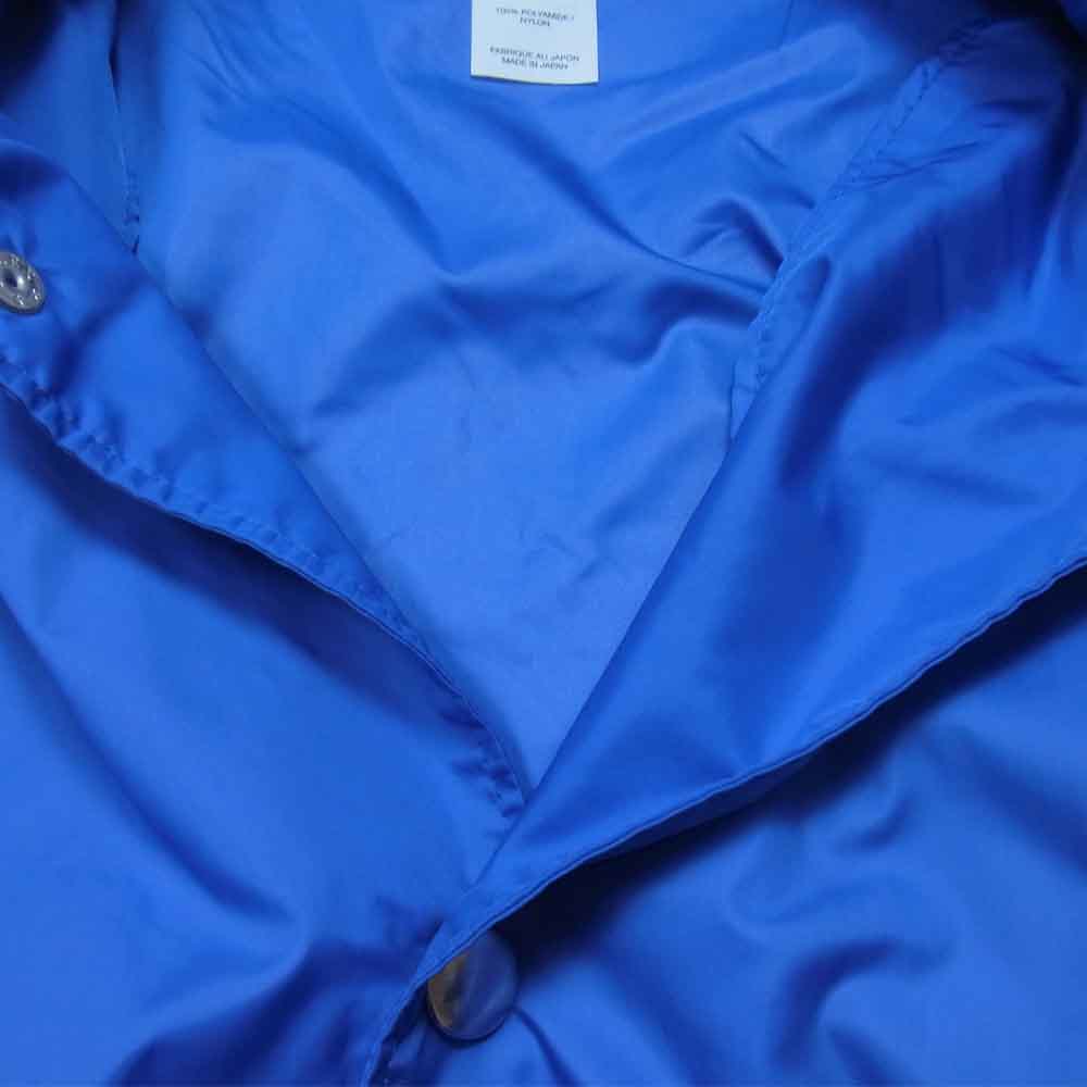 COMME des GARCONS コムデギャルソン Shirt Yue Minjun 21SS FG-J001 バックプリント コーチ ジャケット ブルー系 S【美品】【中古】