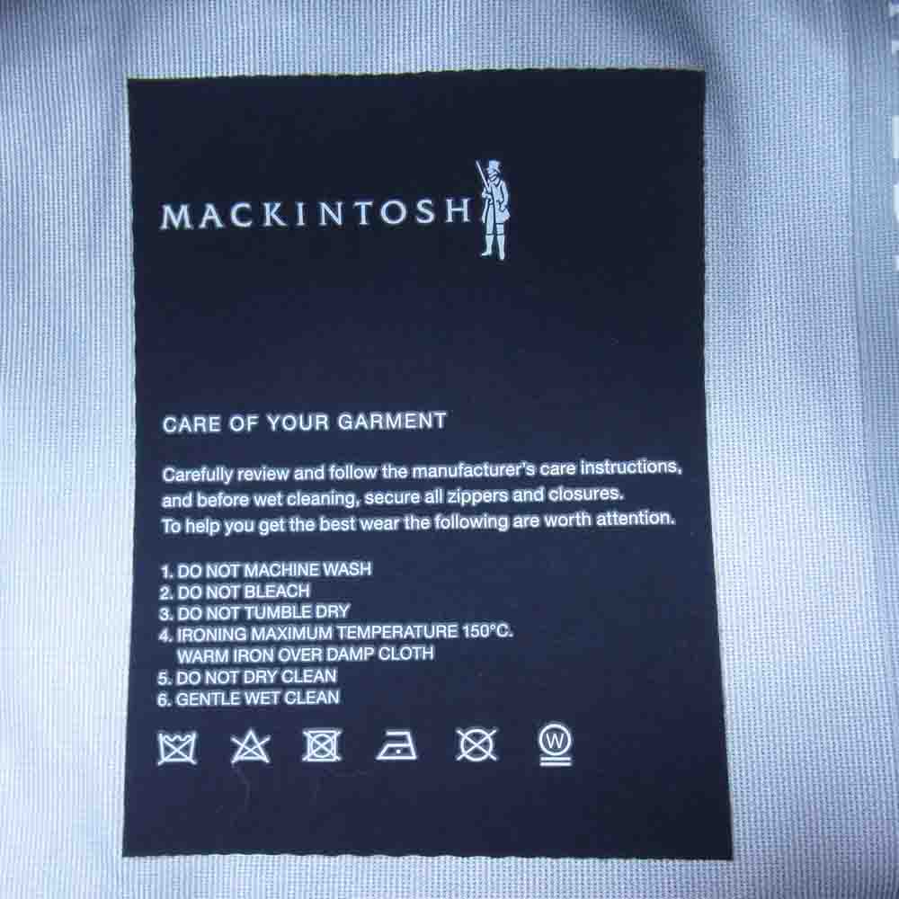 Mackintosh マッキントッシュ EDIT. GMH-007 DSMG限定 BLOUSON  エディット 透湿防水 コーチジャケット インディゴブルー系 36【美品】【中古】