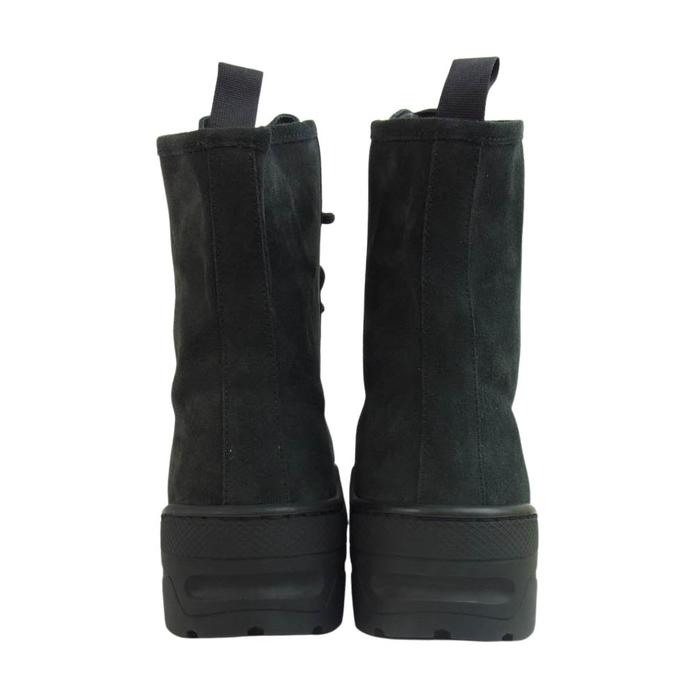 イージー シーズン6 国内正規品 イーストランドタグ KM5015.070 Thick Suede Combat Boot スエード コンバット ブーツ ブラック系 43【新古品】【未使用】【中古】