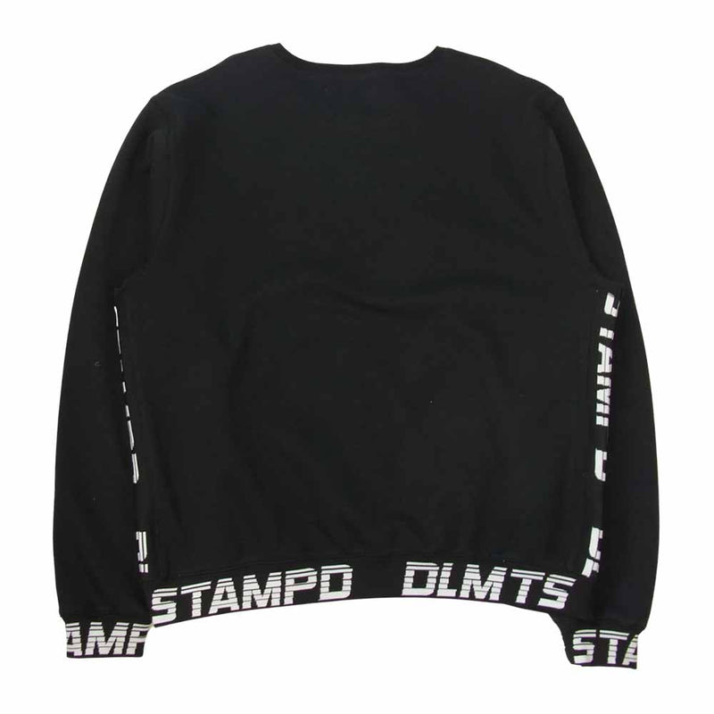 スタンプド 18SS Drive Pullover Crew Sweatshirt ドライブ プルオーバー クルー スウェット シャツ ブラック系 XL【中古】