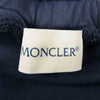 MONCLER モンクレール 国内正規品 PANTALONE パンタロン サイドライン ロゴ ジャージー トラック パンツ ネイビー系 XL【美品】【中古】