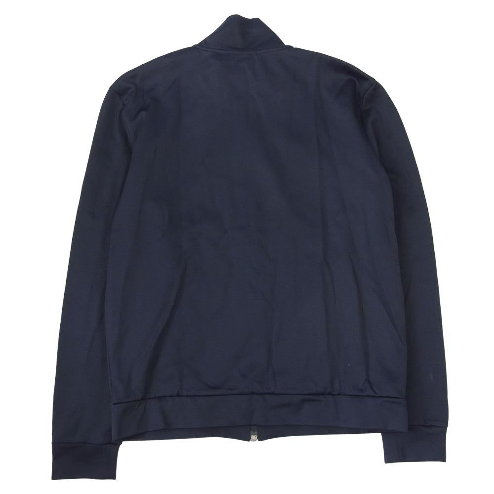 MONCLER モンクレール 国内正規品 MAGLIA CARDIGAN マグリア カーディガン サイドライン ロゴ ジャージー トラック ジャケット ネイビー系 XL【美品】【中古】