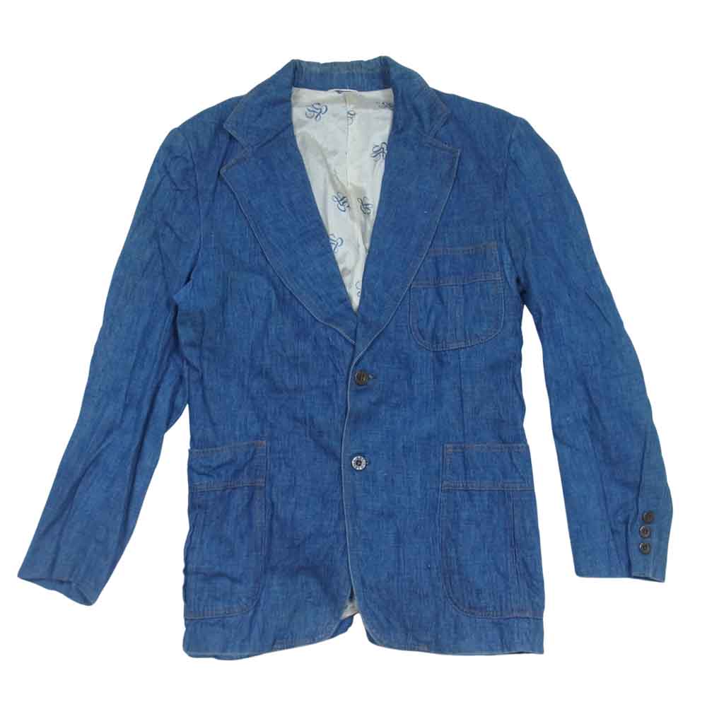Levi's リーバイス vintage 70s Panatela ヴィンテージ パナテラ デニム テーラード ジャケット インディゴブルー系 表記無し【中古】