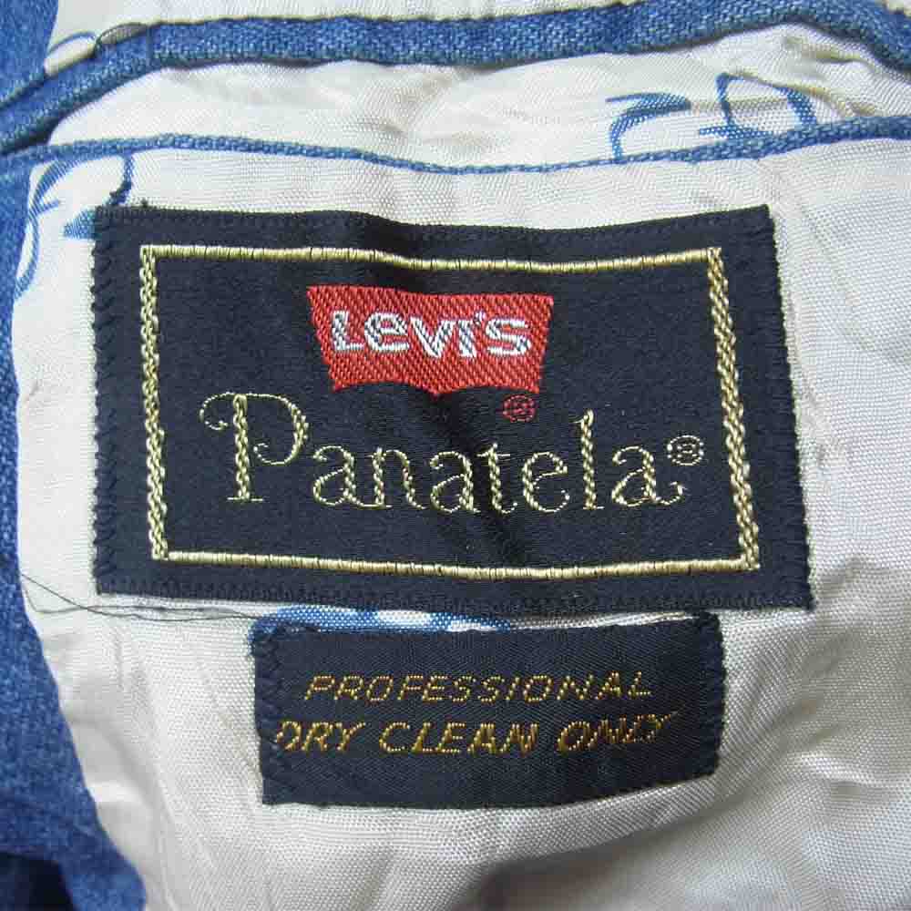 Levi's リーバイス vintage 70s Panatela ヴィンテージ パナテラ デニム テーラード ジャケット インディゴブルー系 表記無し【中古】