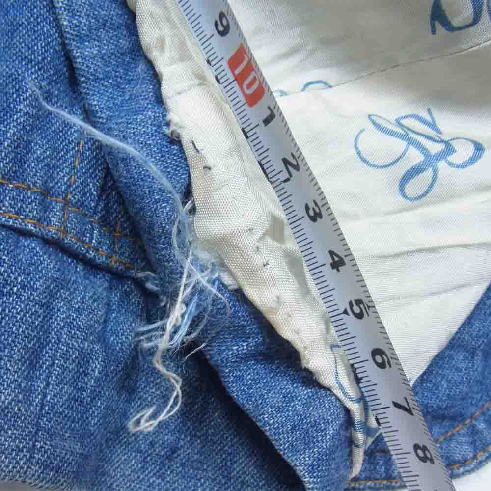 Levi's リーバイス vintage 70s Panatela ヴィンテージ パナテラ デニム テーラード ジャケット インディゴブルー系 表記無し【中古】