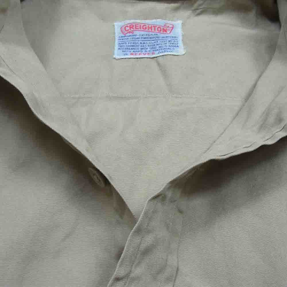 クレイトン ヴィンテージ マチ付き ワーク シャツ ベージュ系 表記無し【中古】