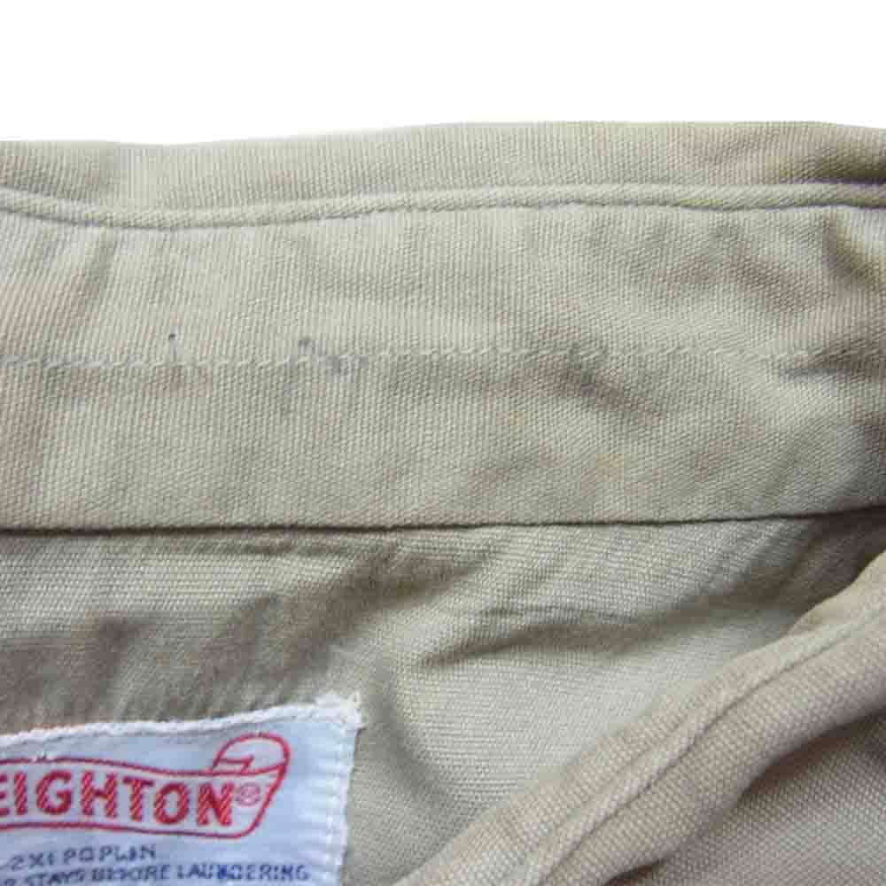 クレイトン ヴィンテージ マチ付き ワーク シャツ ベージュ系 表記無し【中古】