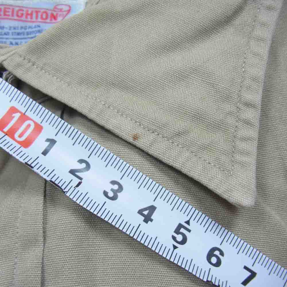 クレイトン ヴィンテージ マチ付き ワーク シャツ ベージュ系 表記無し【中古】