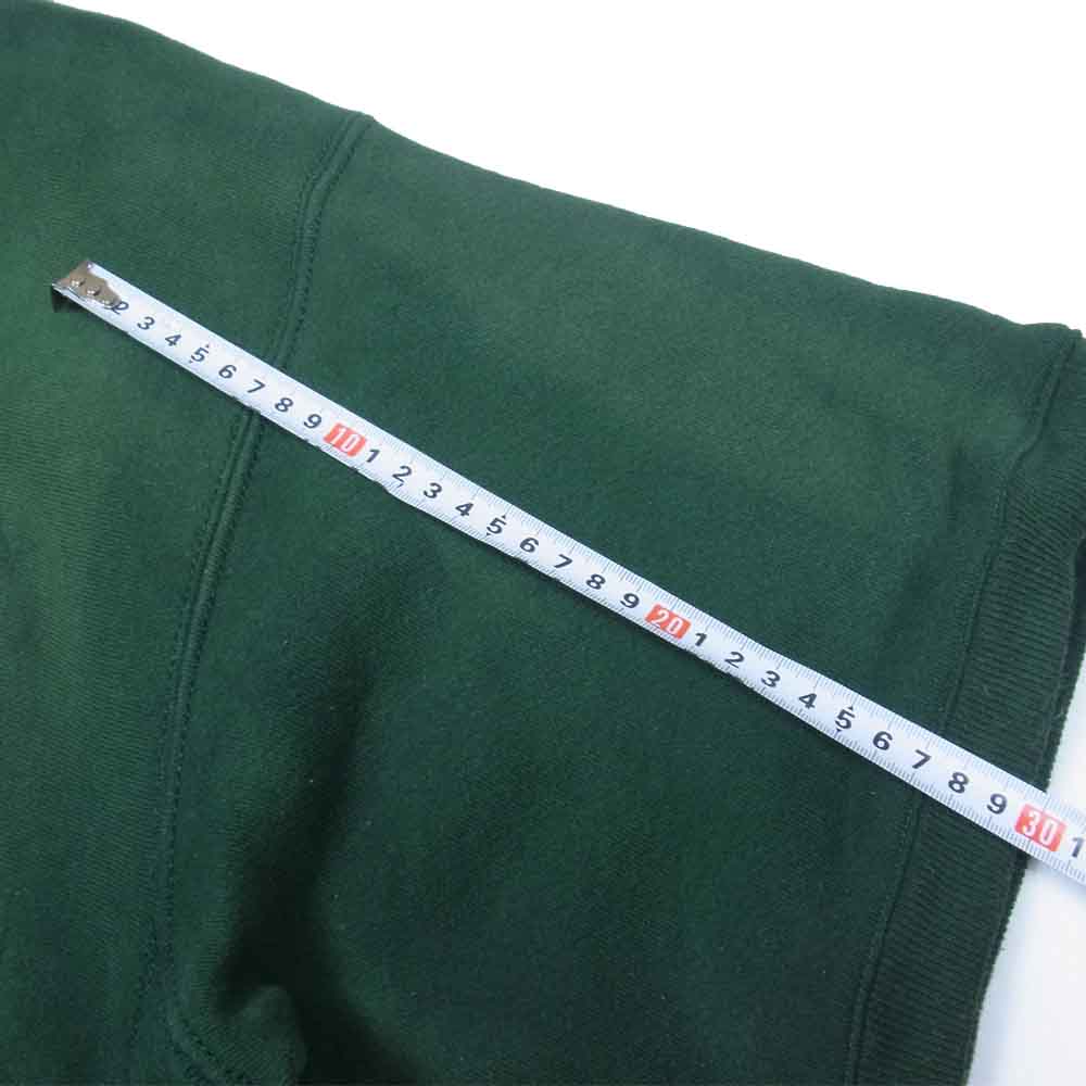 Lee リー ヴィンテージ USA製 胸刺繍 半袖 スウェット グリーン系 XL【中古】