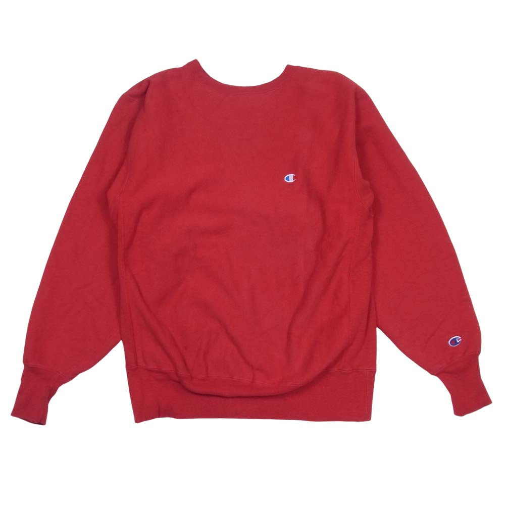 Champion チャンピオン ヴィンテージ 90s USA製 リバースウィーブ スウェット  レッド系 L【中古】