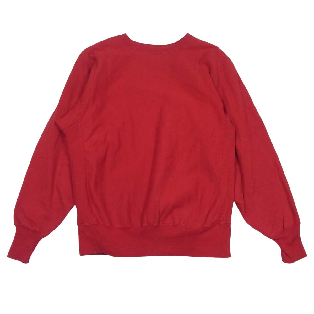 Champion チャンピオン ヴィンテージ 90s USA製 リバースウィーブ スウェット  レッド系 L【中古】