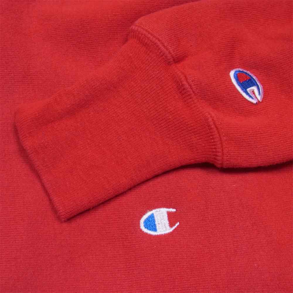 Champion チャンピオン ヴィンテージ 90s USA製 リバースウィーブ スウェット  レッド系 L【中古】